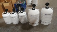 Petit récipient à azote liquide 2 litres pour insémination artificielle de porcs prix du réservoir de sperme de vache