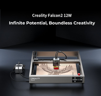 Machine de gravure laser professionnelle Creality Falcon2 12W, zone de travail 400*415mm, découpeuse laser à diode pour artisanat DIY