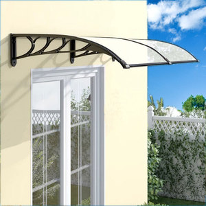 Fenêtres modernes en polycarbonate, abri contre la pluie pour fenêtre, auvent, pergola, gazebo ou pavillon, porte d'entrée - Product Image 2