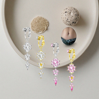 Faux bijoux de corps Xinfocus nouveau à la mode fausse fleur ventre Piercing corps faux nombril Piercing bijoux Non Piercing