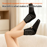Appareil de massage des pieds Shiatsu avec chaleur, compression d'air, vibration, télécommande pour la maison