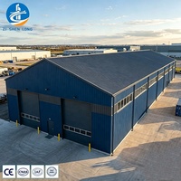 Estructura de Acero Industrial Q235/Q355, Diseño Chino, Edificio Industrial para Almacén, Taller, Nave, Soldadura y Corte Rápidos