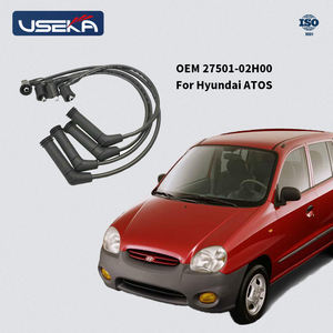 Kit Cavi di Accensione USEKA OEM 27501-02H00 di Alta Qualità a Prezzo Vantaggioso per HYUNDAI Atos I10 GETZ GALLOPER <span class=keywords><strong>KIA</strong></span> Picanto <span class=keywords><strong>OPIRUS</strong></span> - Product Image 3