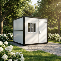 Maison préfabriquée modulaire à bas coût et à montage rapide, conteneur de 20 pieds démontable en kit pour chantier de construction et camp de travail