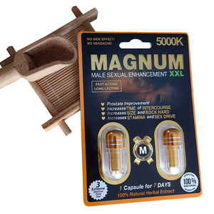 Capsules MAGNUM Vitality 5000K pour hommes, pour l'énergie, la performance, l'endurance et le soutien de la confiance à long terme - Product Image 1