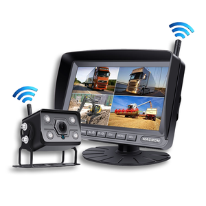 Caméra de recul sans fil RMW704KR 7 pouces avec moniteur et capteur de stationnement pour l'aide au stationnement automobile - Product Image 1