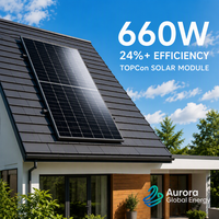 Module solaire professionnel de 660 W offrant des solutions fiables pour les marchés énergétiques mondiaux