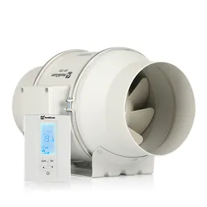 Ventilateur d'extraction intelligent Offre Spéciale ventilateur en ligne en plastique silencieux de 4 pouces pour la ventilation