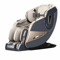 Fauteuil de massage 3D SL Track avec airbags chauffants pour tout le corps, rouleaux de massage des mollets, massage des pieds, haut-parleurs Bluetooth et télécommande tactile