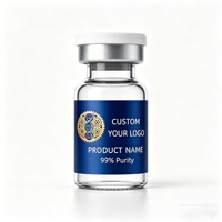 Étiquettes personnalisées autocollantes pour peptides, flacons de 2 ml, 5 ml, 10 ml pour la perte de poids et la santé de jeunesse