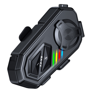 X3-V8 Bluetooth <span class=keywords><strong>Intercom</strong></span> System for Motorcycles Impermeável ABS Capacete 8 pessoas <span class=keywords><strong>Intercom</strong></span> para Equitação - Product Image 2
