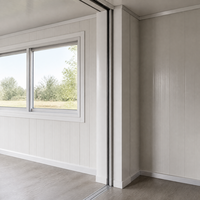 Maison conteneur détachable, bâtiment préfabriqué modulaire pour l'hébergement et le bureau