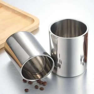 Verre à shot cylindrique en acier inoxydable à double paroi incassable de 10 oz, style moderne, idéal pour les cadeaux (vente en gros) - Product Image 4