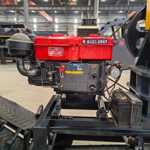 Steinbrecher mit Sieb, Mini-Mobil-Backenbrecher, Backenbrecher zum Zerkleinern von Kopfsteinpflaster - Product Image 4