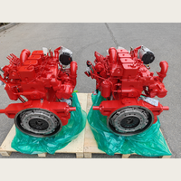 Moteur diesel complet 4BT3.9 pour engins de construction, bloc long quatre cylindres pour Cummins