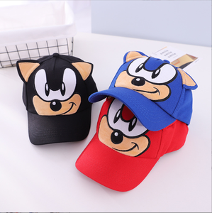 Sombreros de camionero para niños, <span class=keywords><strong>gorra</strong></span> de béisbol con dibujos animados, <span class=keywords><strong>Sonic</strong></span>, lengua de pato - Product Image 3