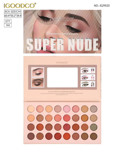 <span class=keywords><strong>Palette</strong></span> de fards à paupières IGOODCO en gros, style européen et américain, finis mat et nacré, <span class=keywords><strong>palette</strong></span> de maquillage intégrée, marque propre - Product Image 4