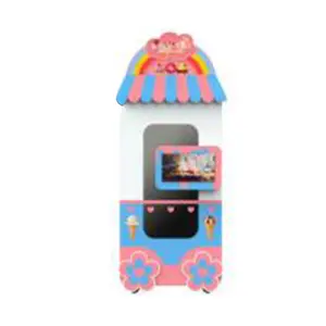 China manufacturer supply small softy soft ice cream vending machine