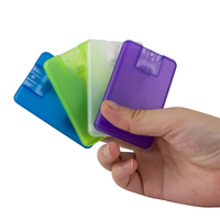 Logo de couleur personnalisé mini vaporisateur poche taille 10 15 20 ML carte rechargeable atomiseur avec pompe Sayer pour parfum voyage