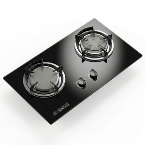 Cuisinière à gaz en verre trempé de haute qualité avec 2 brûleurs infrarouges à <span class=keywords><strong>prix</strong></span> avantageux, fournisseur de plaques de cuisson au gaz au Moyen-Orient - Product Image 1