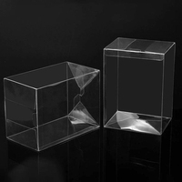 de boîtes d'emballage en plastique transparentes en PVC PET de boîtes de présentation d'emballage en plastique recyclable transparent anti-pop