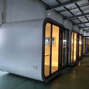 Casas portátiles de lujo para la <span class=keywords><strong>playa</strong></span>, casas modulares modernas de vidrio, plegables, 19 pies X contenedor, para campo, de 40 pies, de fabricación China, a la <span class=keywords><strong>venta</strong></span> - Product Image 3