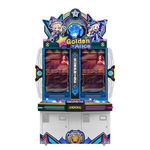 Machine d'arcade à double écran flambant neuve, 32 pouces, Golden Alice, dernière version, jeu multijoueur, Guess Lucky 7, jeu de compétences - Product Image 1