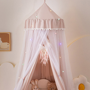 Mosquitero Cónico Colgante <span class=keywords><strong>para</strong></span> <span class=keywords><strong>Cama</strong></span> de Niños, con Protección Contra el Viento y la Luz, Colorido, <span class=keywords><strong>para</strong></span> Camas Queen y King Size, Venta al Por Mayor - Product Image 2