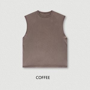 Camiseta sin Mangas de Estilo Retro Vintage, Lavada, de 275 g, Estilo Hip Hop, Nueva Llegada, Informal, con Logotipo Personalizado, Tie Dye - Product Image 1