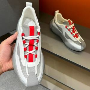 Chaussures rétro à lacets en maille de haute qualité et tendance, fabriquées en cuir véritable, style sportif simple pour la mode décontractée masculine - Product Image 4