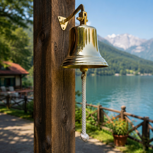 Large <b>Brass</b> Church <b>Bell</b> Handmade Nautical Dinner <b>Bell</b> traditional - Product Image 1