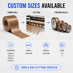Bande anti-usure en PTFE avec adhésif silicone pour surfaces coulissantes, rails de guidage, glissières, convoyeurs et protection de machines - Product Image 6