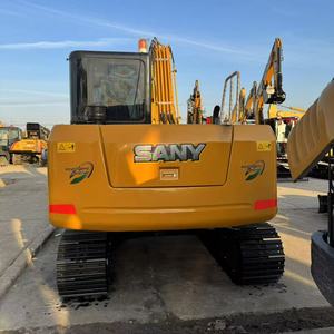 รถขุดตีนตะขาบ SANY SY95C ขนาด 9.5 ตัน ระบบไฮดรอลิก ชั่วโมงการทำงานต่ำ เหมาะสำหรับงานก่อสร้างถนน เครื่องจักรงานดิน พร้อมจัดส่ง - Product Image 4