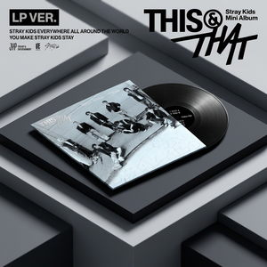 STRAY KIDS-THIS & That (เวอร์ชั่น LP) อัลบั้มเพลงป๊อปเกาหลี - กระดาษและพลาสติกสำหรับทุกวัย - Product Image 2