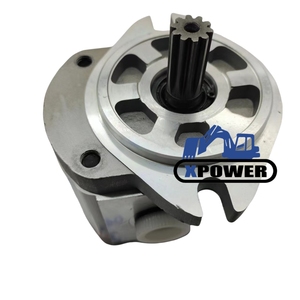 Nouveau moteur à engrenages de pompe pilote XPower HPV116 9217993 pour pelle sur chenilles EX200-1 Noir/Argent Garantie 6 mois - Product Image 5