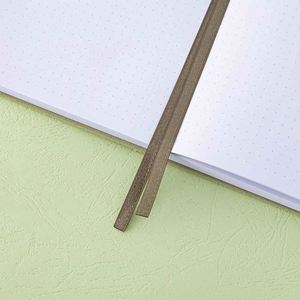 Weekly Planner Green and <b>Pink</b> Leather Hardcover Journal Girl Style School <b>Notebook</b> Gift - Product Image 4