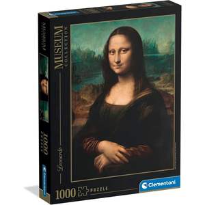 CLEMENTONI HQC MUSEUM - Puzzle Mona Lisa de 1000 pièces - Product Image 1