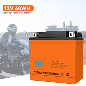 12N12 MN50 210A IP65 12V 60Wh Kurşun Asitli Akü Yerine Sodyum-Hava Motosiklet Marş Aküsü - Product Image 4