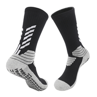 Chaussettes de sport antidérapantes personnalisées de haute qualité en promotion avec logo sur mesure pour le football – Fabricant de chaussettes de football athlétiques