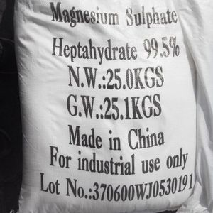 Sulfate de magnésium <span class=keywords><strong>anhydre</strong></span> de sulfate de magnésium <span class=keywords><strong>Mgso4</strong></span> pour l'engrais agricole CAS 7487 - Product Image 4