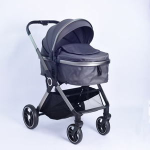 Poussette pour bébé assise, inclinée et pouvant être poussée dans les deux sens. Grand panier de rangement avec la certification 3c/EN - Product Image 3
