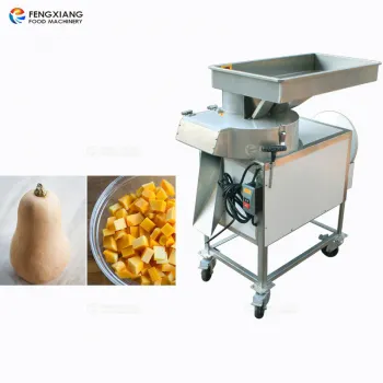 Vegetable & Fruit Big Cubing Machine Potato Taro Sweet Potato Cutting Machine Into big Cubes