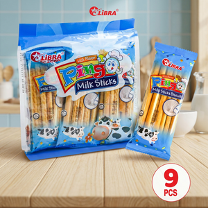 Los Niños Aman las Golosinas: Palitos de Leche Pingo, Crujientes y Dulces, Horneados, 186g, ODM OEM, Hecho en Vietnam, Muestra Gratis - Product Image 2