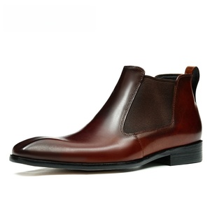 QJMP 2026 Zapatos de Hombre Modernos, Impermeables, Transpirables, de Cuero Genuino, con Cordones, Punta Cerrada, Diseño Graffiti, Suela de Goma, para Oficina - Product Image 1