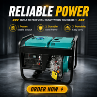 Générateur silencieux 10 kW, station d'alimentation portable pour la maison, le camping, la construction, l'alimentation d'urgence