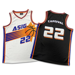 OEM Design d'impression par sublimation personnalisée Maillot de basket-ball pour hommes - Product Image 1