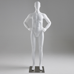 หุ่นแสดงแบบเต็มตัวทำจากพลาสติกสำหรับโชว์เสื้อผ้าแนวสปอร์ตสำหรับผู้ชายผู้หญิง - Product Image 6