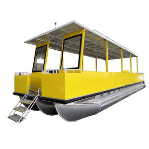 Bateau à ponton en aluminium de 10 m / 33 pieds / Bateau de passagers - Product Image 1