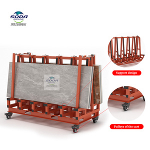 Tùy chỉnh Đá Nhân Tạo thiêu kết slab một khung giá thép Đá Cẩm Thạch <span class=keywords><strong>Granite</strong></span> mẫu bằng gỗ thạch anh hiển thị đứng - Product Image 3