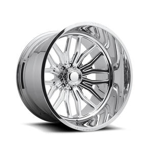 ล้อรถบรรทุกฟอร์จขึ้นรูปด้วยเครื่อง CNC คุณภาพสูง ขนาด 22 24 26 นิ้ว 6135 5139.7 5150 อลูมิเนียมเงา สำหรับรถ GMC 2500 Sierra Full ปี 2024 - Product Image 1